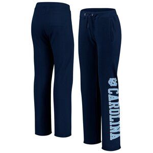 Women's Fanatics Navy Blue UNC Tar Heels Sideblock Sweatpants